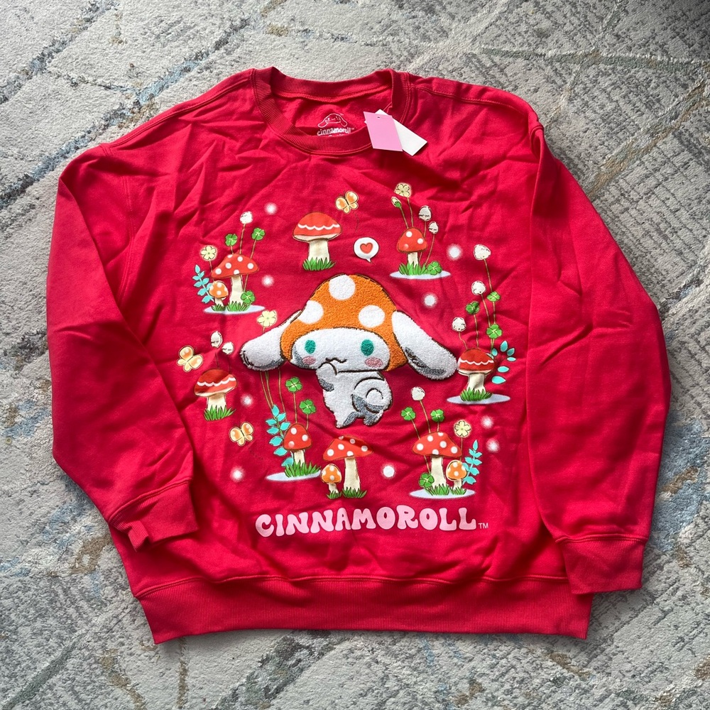 Red Cinnamoroll Sweatshirt